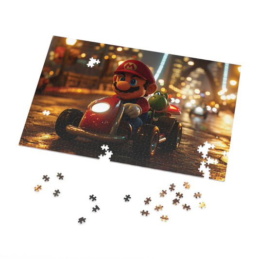 Ultimate Gamer's Puzzle - MarioKart High-Quality Art Tin Edition